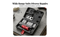 Electric Rivet Adapter Set Molded Compartments Rivet Adapter Kit Threaded End
