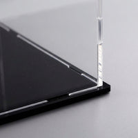 Clear Acrylic Tiered Display Stand, Transparent Dustproof Case with Stepped Shelves, Retail for Collectibles, Showcase Box for Figures