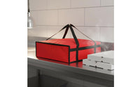 Easy Carry Handles Pizza Delivery Bag Sturdy Construction Insulated Pizza Carrier Heavy Duty for Restaurants, Caterers, Takeout