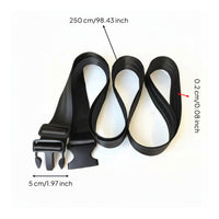 Manual-Treatment Mulligan Mobilization Strap Adjustable Mobilization Strap with Foot Loop Easy-Adjust Stretch Belt Secure for Physiotherapists