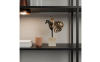 Horse Head Sculpture Luxury Style Horse Head Statue Modern Design Table Ornament for Entryway, Living Room, Study