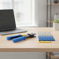 Network Cable Crimping Tool Reliable Modular Kit for Amateur Technicians