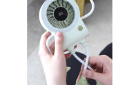 Mini Fan with Suction Cups Portable Alien Desk Fan Cute for Office Workers