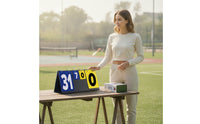 Tabletop Flip Scoreboard Foldable Score Flipper Multi-Sport for Coaches, Schools