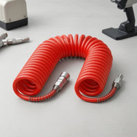 Spring Compressed Air Conduit Braided Coiled Compressed Air Conduit Reinforced for Workshop, Garage