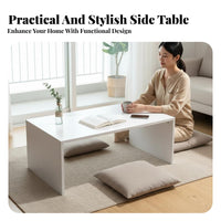 Space-Saving Bay Window Table Simple Design Floor Desk Multi-Functional Household Furniture Wide Tabletop for Apartment Dwellers, Homeowners, Students, Balcony, Small Areas, Bedroom, Living Room