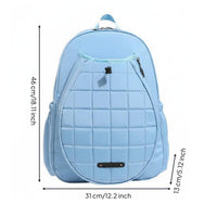 Badminton Racket Backpack Badminton Racquet Tote Bag Wear Resistant Sports Shoulder Bag for Travel