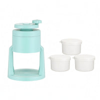 Compact Hand Crank Ice Shaver Tabletop Kitchen Tool for Home