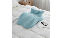 Cervical Spine Support Prone Sleeping Pillow Relieves Pressure Ergonomic Lounger Pillow Skin-Friendly Material Stomach Sleeping Support Cushion for Lounging
