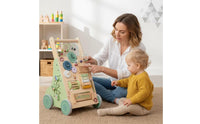 Push Pusher with Activity Center Multi-Functional Infant Pusher with Activity Center Sturdy for One Year Olds