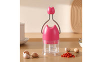 Manual Garlic Chopper Stainless Steel Kitchen Tool Easy to Use for Home Cooks