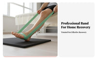 High Elasticity Ankle Rehabilitation Loop Long-Lasting Natural Latex Physical Rehabilitation Band Portable for Patients, Seniors, Hospital
