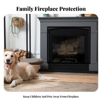Infant Proofing Fireplace Guard Strong Fireplace Net Scratch Resistant for Parents, Unused Fireplaces
