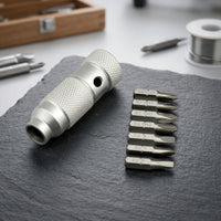 bits Driver Fast-Release Screwdriver with Bits Non-Slip bits Holder for Hobbyists