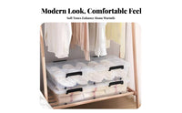 Wheeled Under-Bed Box Low-Profile Design Wheeled Underbed Box with Wheels
