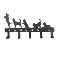 Animal Paw Hook Rack Decorative Pet Wall Hook Stylish Dog Leash Hanger for Entryway