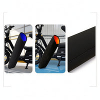 Insulated Electric Bicycle Battery Cover Wraparound Battery Sleeve with Wrap-Style Opening Shielding Weather-Resistant for Commuters, Winter Commuting, Outdoor Riding