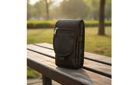 Phone Pouch with Belt Loop Multi-Compartment Phone Pouch Compact for Travel, Men