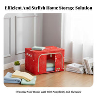 Foldable textile Storage Box Large Capacity Closet Organizer Stackable