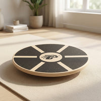 Balance Board for Gym Goers White Round Non-Slip Surface 250kg Wobble Board