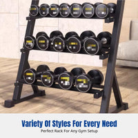 Dumbbell Rack, Multi-Functional Storage Stand, Home Gym Equipment, Barbell Holder, Weight Plate Organizer, Space-Saving Design
