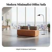 Curved configurable Sofa and Table Set Modern design Reception Furniture Minimalist Aesthetic Lounge Seating for Interior Designers, Office Managers, Lobby