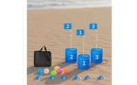 31 Pieces Collapsible Design Golf Chipping Practice Buckets Multiple Targets Portable Golf Chipping Target Set Easy Setup for Family, Beach