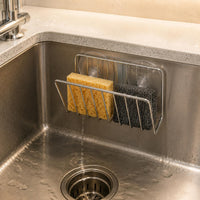 Sink Sponge Rack Quick Drying Wire Sink Organizer Open Design