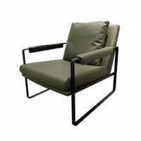 Nordic aesthetic Single-Seater Sofa Luxury stylistic Upholstered Armchair Italian influenced by Lounge Chair Minimalist Design for Residents, Interior Designers, Living Room, Reception Area, Bedroom, Office