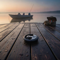 Recessed Flush-Deck-Latch Secure Flush-Mounted Lock  Locking Door Latch for Boat Owners