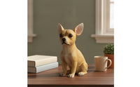 Dog Statue Realistic Polyresin Decoration for Home Decor, Entryway
