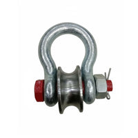2-in-1 Design Winch Pulley High Load Capacity Snatch Block Forged Steel D-Loop Pulley Block Long-Lasting for Away-Road Enthusiasts, Boaters, Truck Owners, Winching, Vehicle Self-Rescue, Marine Applications, Lifting