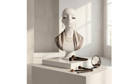 Female Mannequin Head Bust PVC Jewelry Display Head Sturdy