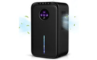 Desktop Humidity Absorber Portable Humidity Absorber with Water-Level Window Quiet Appliance for Bedroom, Office