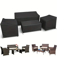 420D Oxford Cloth Furniture Cover Set for Garden Table and Chairs
