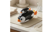Cartoon Eyes Electric Swimming Penguin Toy Rounded Edges Electric Penguin Toy Waterproof Floating Animal Bath Set Motorized