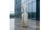 Carbon Fiber Instrument Enclosure Secure Instrument Enclosure with Wheels Lightweight for Cellists, Music Students, Travel, Commuting