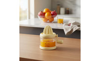 Easy to Clean Hand Press Citrus Juicer Effort-Saving Design Manual Juice Extractor Large Capacity Kitchen Gadget for Home Bar