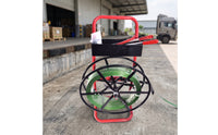 Strapping Dispenser Cart Wheeled Strapping Cart with Tool Tray Packing Strap Dispenser for packer
