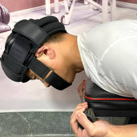 Neck Training Harness Adjustable Neck Harness Soft Padded for Home Gym, Athletes