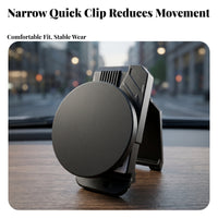 Spring-Loaded Quick-Release Tape Measure Clip Secure Hold Tape Clip Aluminum Alloy Tool Accessory ABS for Waistband