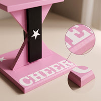 Wooden Cheerleading Balance Board Compact Cheer Balance Board Long-Lasting Acrobatic Stand Safe for Flyers, Dance Studio