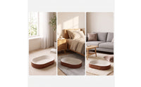 Cat Scratching Nest Corrugated Cat Scratcher Bed Cardboard Scratcher with Rims for Apartments