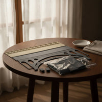Plastic and Cardboard Arched Bridge Model with Instructions 1:87 HO Scale Bridge Kit Assembly Required Paintable for Modelers, Train Layouts