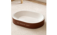 Cat Scratching Nest Corrugated Cat Scratcher Bed Cardboard Scratcher with Rims for Apartments