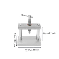 Vertical Pressure Watch Case Press Precision Pressing Watch Back Press Tool High Stability Long-Lasting Metal Body for Watchmakers