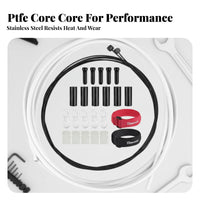Non-Stick Coated Bike Wire Set Internal Routing Compatible Non-Stick Coated Inner Wire Kit Cycle Inner Wire Kit