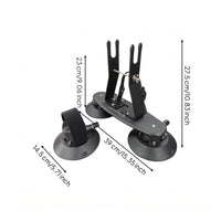 Metal Construction Roof Suction Rack Vacuum Mount Balance Bike Holder Sturdy Scooter Carrier
