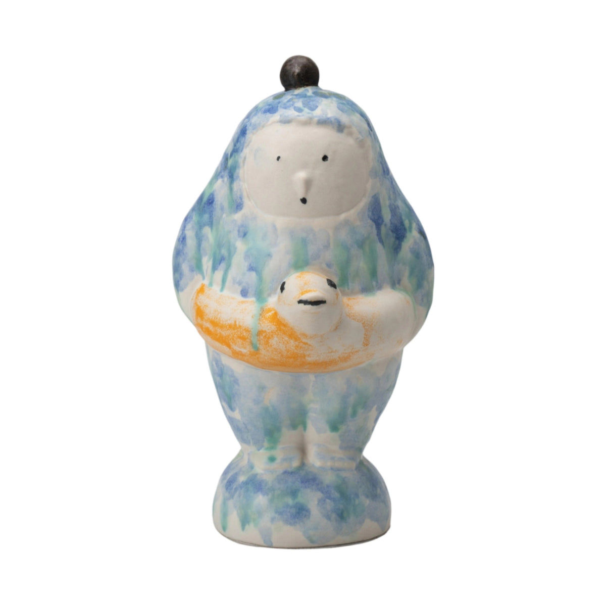 monster Figurine Hand Painted Ceramic Figurine Decorative Figurines for Living Room