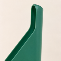 Small Dark Green Hanging Feeder, easy refill feeder for garden animals, weatherproof & refillable, 3.8×12.5cm